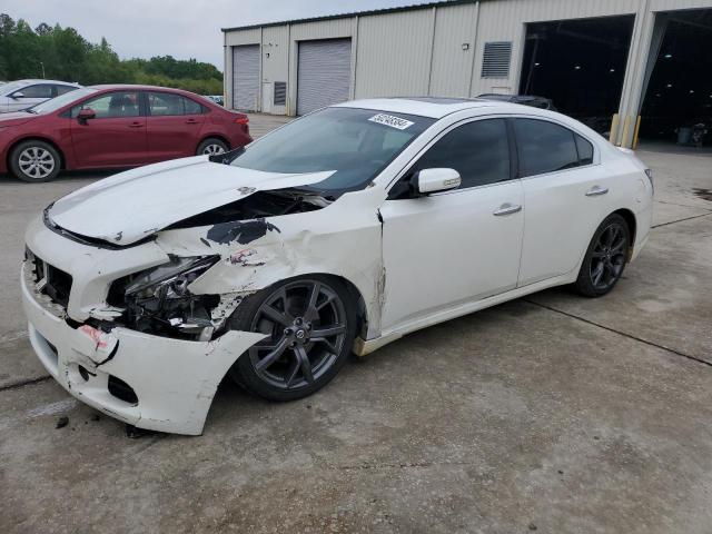 1N4AA5AP7DC807085 - 2013 NISSAN MAXIMA S WHITE photo 1