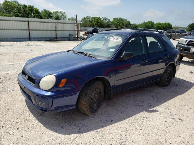 JF1GG65562H807652 - 2002 SUBARU IMPREZA TS BLUE photo 1