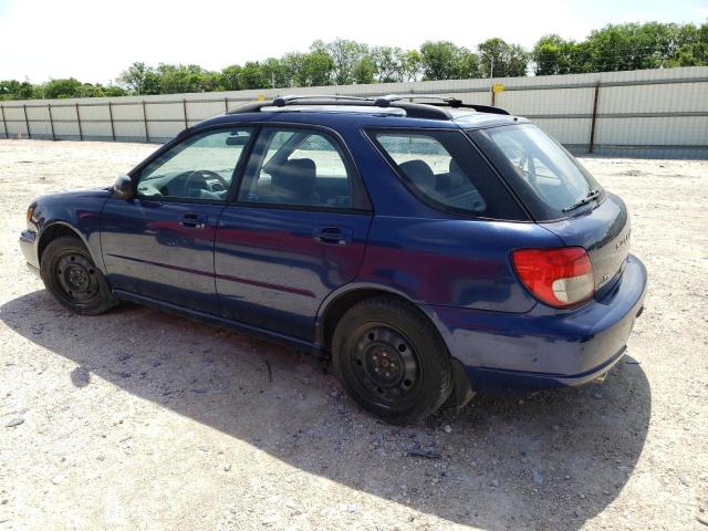 JF1GG65562H807652 - 2002 SUBARU IMPREZA TS BLUE photo 2