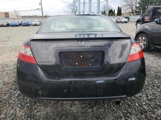 2HGFG1B65AH522330 - 2010 HONDA CIVIC LX BLACK photo 6