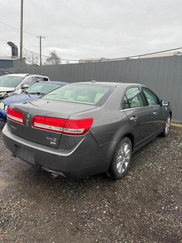 3LNHL2JCXBR765438 - 2011 LINCOLN MKZ GRAY photo 4