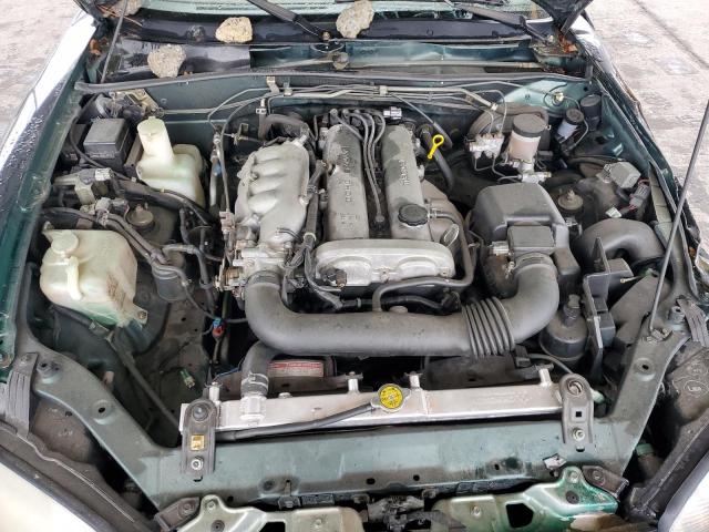 JM1NB3535Y0156387 - 2000 MAZDA MX-5 MIATA BASE GREEN photo 11