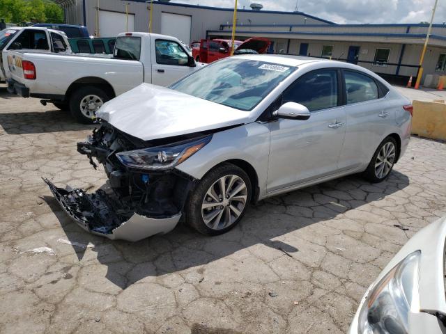 3KPC34A68ME133696 - 2021 HYUNDAI ACCENT LIMITED SILVER photo 1