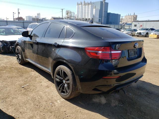 5YMGZ0C59DLL29965 - 2013 BMW X6 M BLACK photo 2