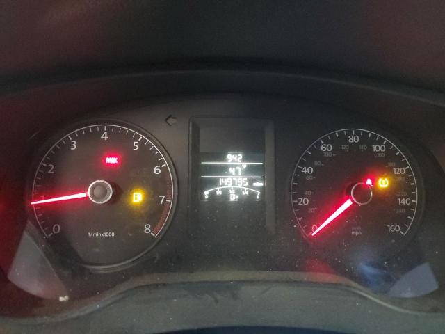 3VW1K7AJ5CM372883 - 2012 VOLKSWAGEN JETTA BASE 黑色 照片 9