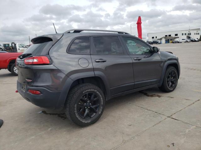 1C4PJMBS1HW544923 - 2017 JEEP CHEROKEE TRAILHAWK CHARCOAL photo 3