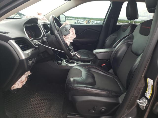 1C4PJMBS1HW544923 - 2017 JEEP CHEROKEE TRAILHAWK CHARCOAL photo 7