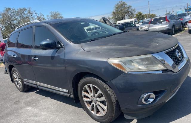 5N1AR2MN8GC612463 - 2016 NISSAN PATHFINDER S 蓝色 照片 1