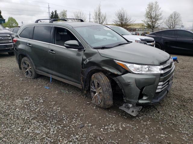 5TDBZRFH6KS927729 - 2019 TOYOTA HIGHLANDER LE GREEN photo 4