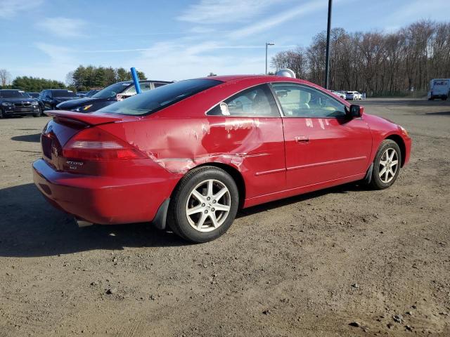 1HGCM82683A028534 - 2003 HONDA ACCORD EX RED photo 3