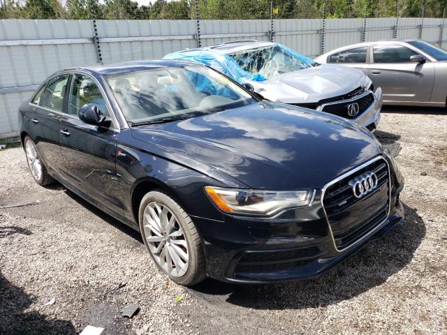 WAUHGAFC3EN079158 - 2014 AUDI A6 PRESTIGE შავი ფოტო 4
