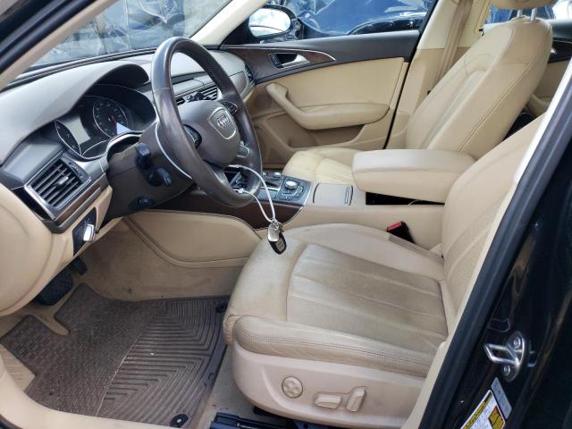 WAUHGAFC3EN079158 - 2014 AUDI A6 PRESTIGE შავი ფოტო 7
