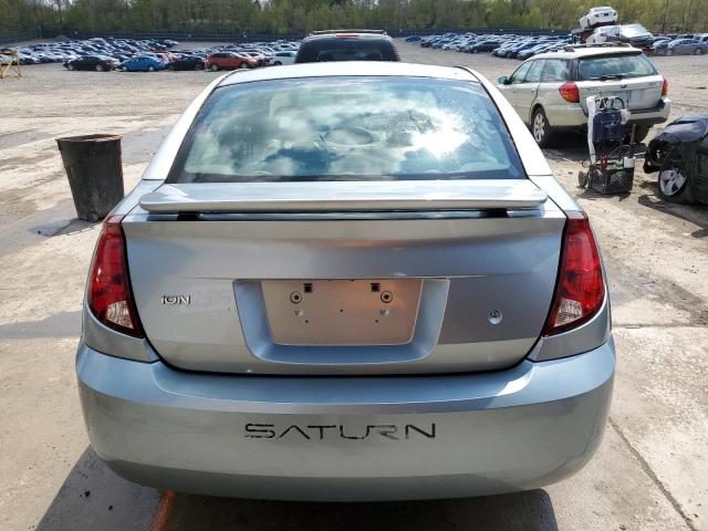 1G8AJ52FX3Z166102 - 2003 SATURN ION LEVEL 2 BLUE photo 6