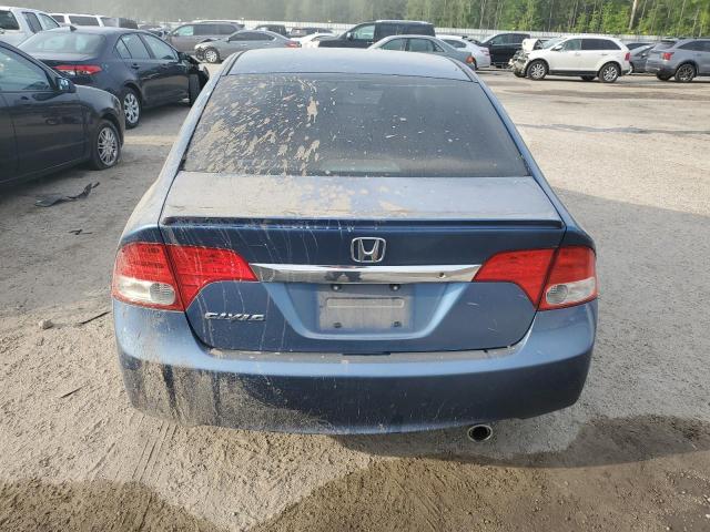 2HGFA15669H508512 - 2009 HONDA CIVIC LX-S 蓝色 照片 6