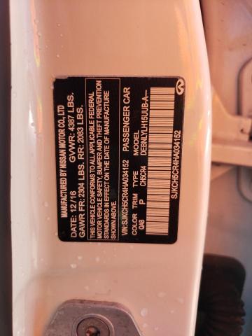 SJKCH5CR4HA034152 - 2017 INFINITI QX30 BASE WHITE photo 12