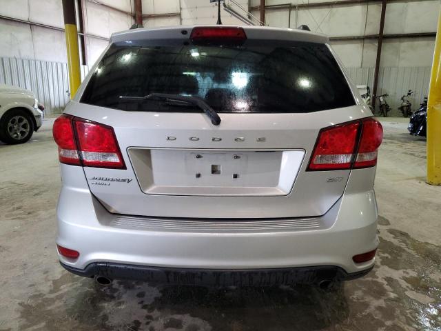 3C4PDDBG7ET102930 - 2014 DODGE JOURNEY SXT SILVER photo 6