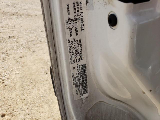 ZFBERFAT7F6A78116 - 2015 RAM PROMASTER თეთრი ფოტო 13