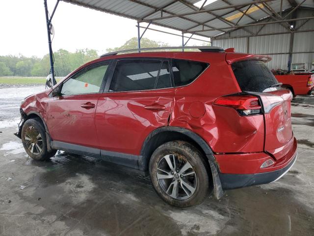 JTMWFREV7GJ099387 - 2016 TOYOTA RAV4 XLE RED photo 2