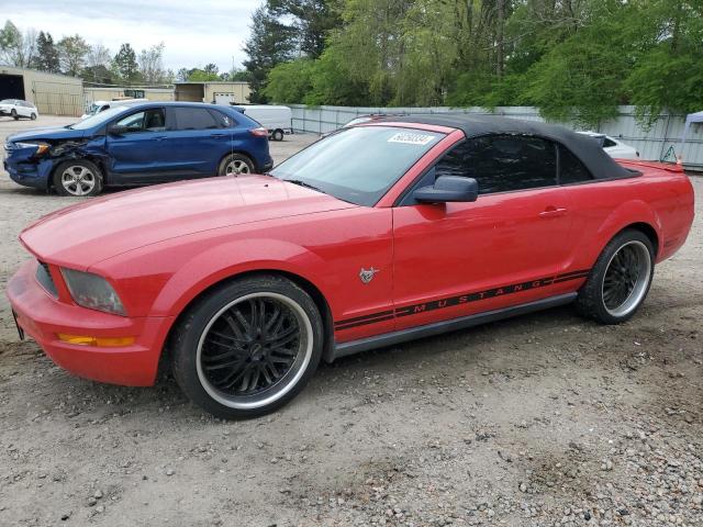 1ZVHT84N995118138 - 2009 FORD MUSTANG RED photo 1