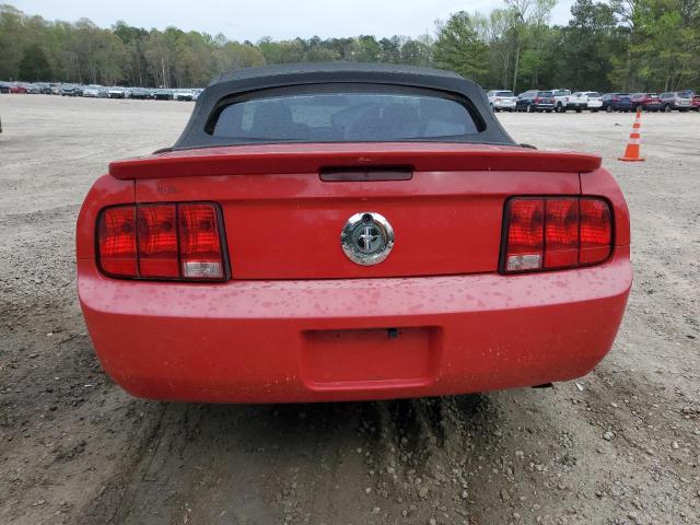 1ZVHT84N995118138 - 2009 FORD MUSTANG RED photo 6