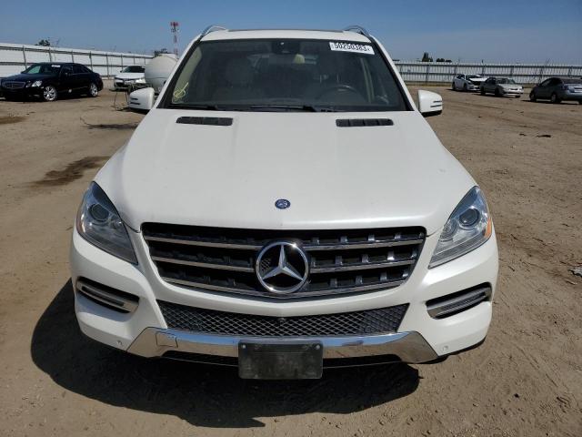 4JGDA0EB5FA471276 - 2015 MERCEDES-BENZ ML 250 BLUETEC WHITE photo 5