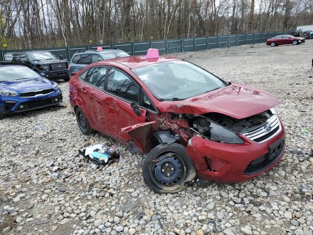 3FADP4BJ6DM166851 - 2013 FORD FIESTA SE RED photo 4