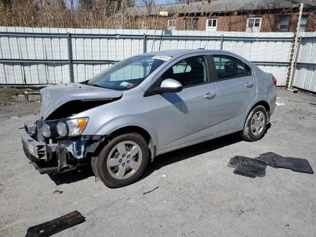 1G1JA5SG5F4146087 - 2015 CHEVROLET SONIC LS SILVER photo 1