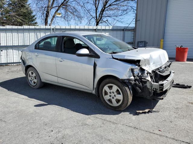 1G1JA5SG5F4146087 - 2015 CHEVROLET SONIC LS SILVER photo 4