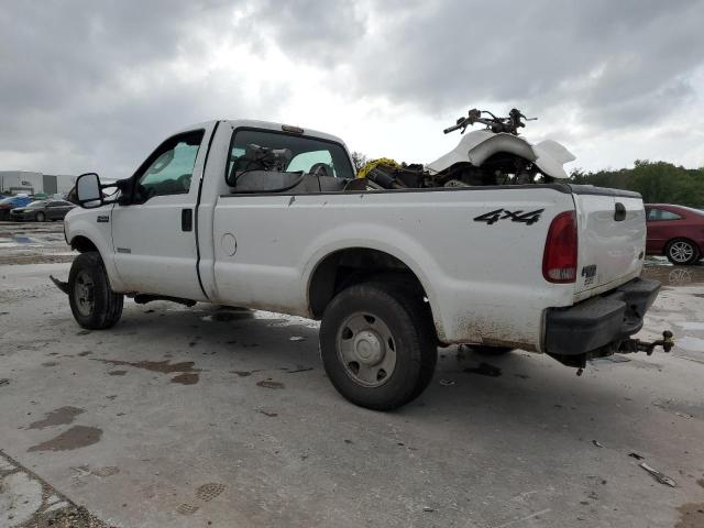 1FTSF21P37EB50809 - 2007 FORD F250 SUPER DUTY WHITE photo 2