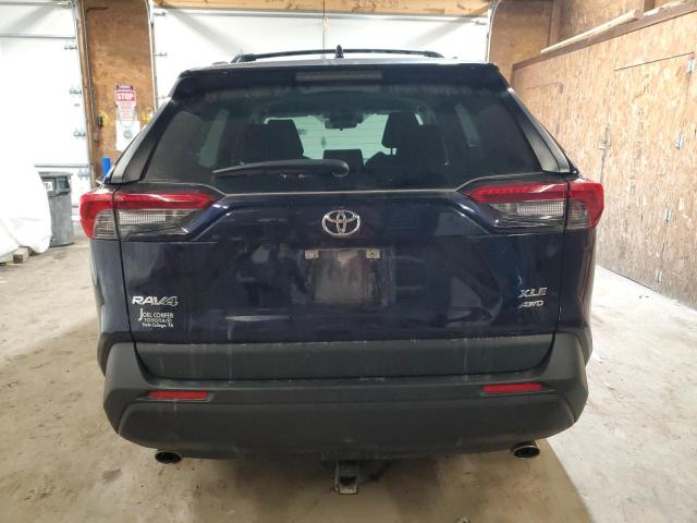 JTMP1RFV4LD524770 - 2020 TOYOTA RAV4 XLE BLUE photo 6