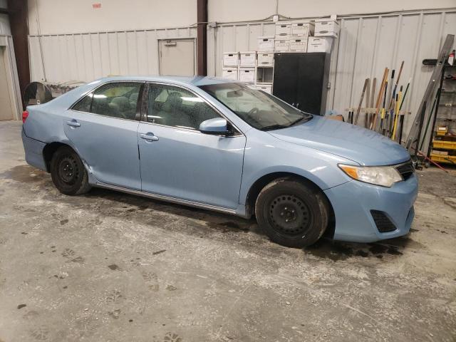 4T4BF1FK4CR207365 - 2012 TOYOTA CAMRY BASE BLUE photo 4