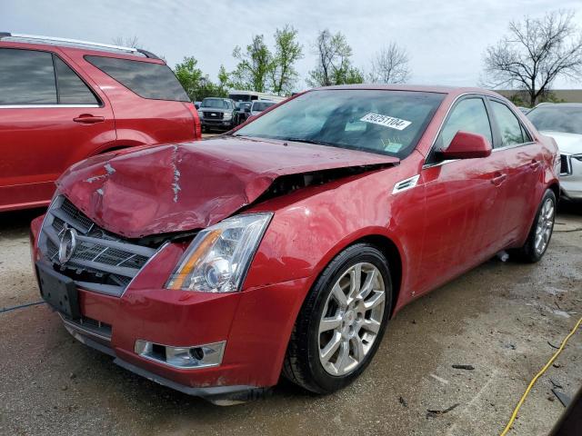 1G6DS57V390131188 - 2009 CADILLAC CTS HI FEATURE V6 RED photo 1