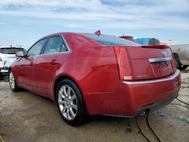 1G6DS57V390131188 - 2009 CADILLAC CTS HI FEATURE V6 RED photo 2