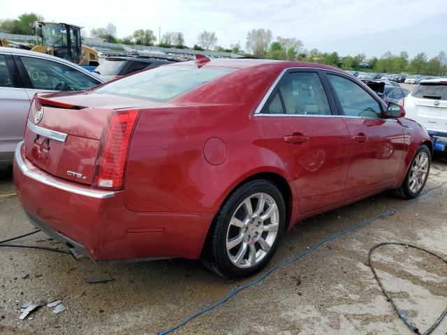 1G6DS57V390131188 - 2009 CADILLAC CTS HI FEATURE V6 RED photo 3