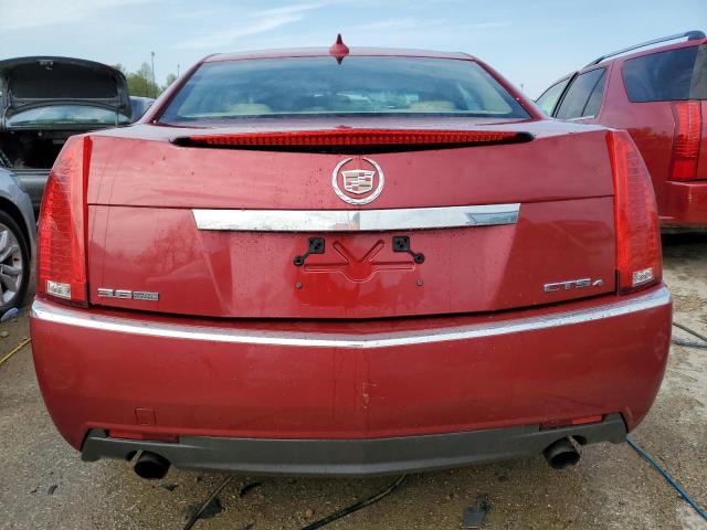 1G6DS57V390131188 - 2009 CADILLAC CTS HI FEATURE V6 RED photo 6