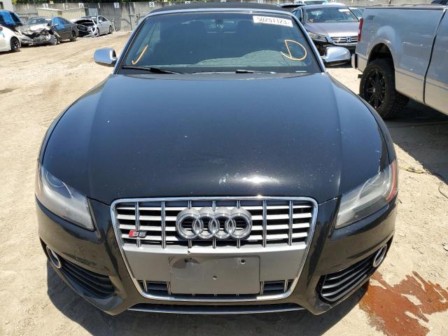 WAUVGAFH5CN001718 - 2012 AUDI S5 PRESTIGE BLACK photo 5