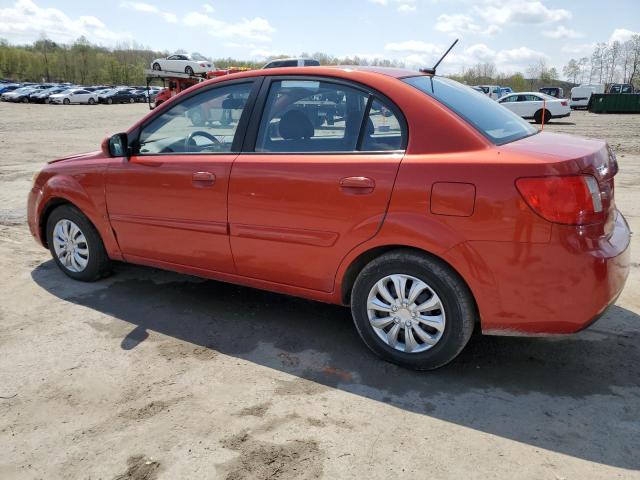 KNADH4A31B6948415 - 2011 KIA RIO BASE RED photo 2