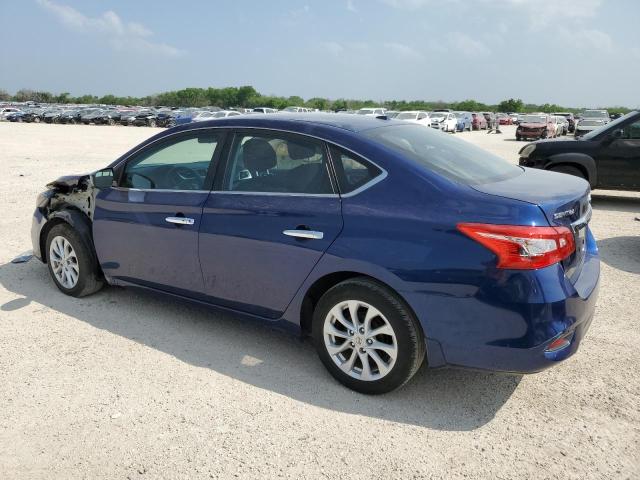 3N1AB7APXJL652487 - 2018 NISSAN SENTRA S BLUE photo 2