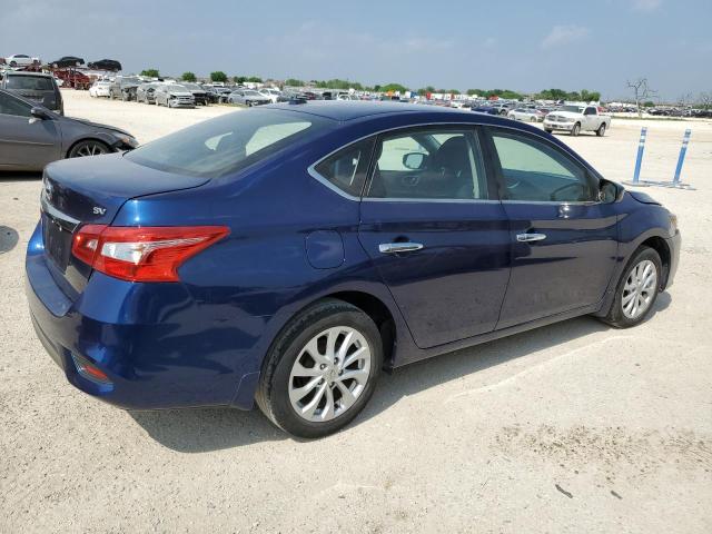 3N1AB7APXJL652487 - 2018 NISSAN SENTRA S BLUE photo 3