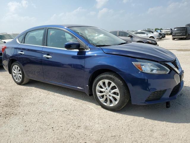 3N1AB7APXJL652487 - 2018 NISSAN SENTRA S BLUE photo 4