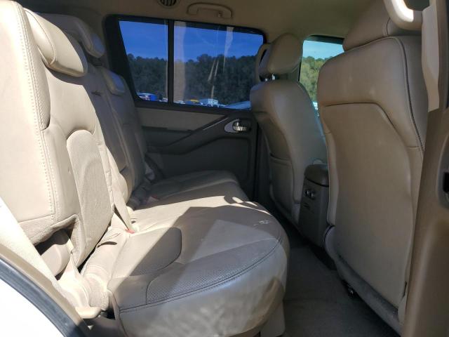 5N1AR18U26C683880 - 2006 NISSAN PATHFINDER LE თეთრი ფოტო 11