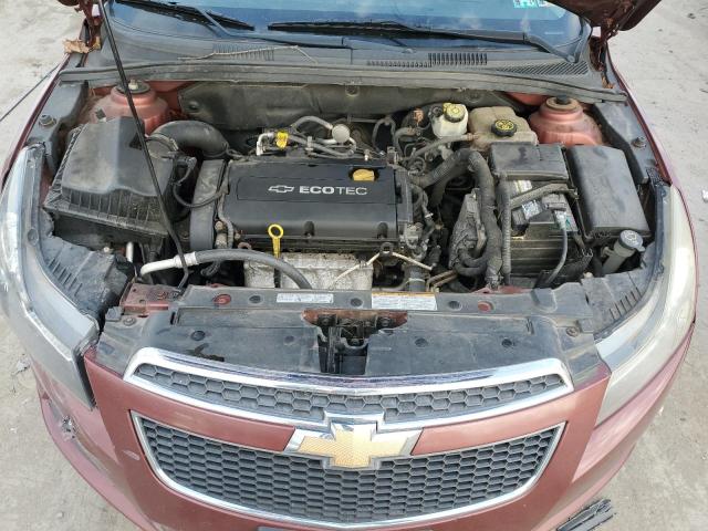 1G1PC5SH2C7369758 - 2012 CHEVROLET CRUZE LS BURGUNDY photo 11