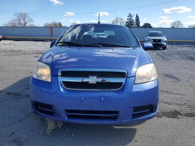 KL1TD56E99B658989 - 2009 CHEVROLET AVEO LS Mavi foto 5