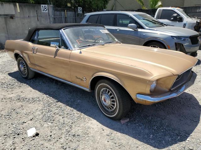 8F03C203513 - 1968 FORD MUSTANG GOLD photo 4