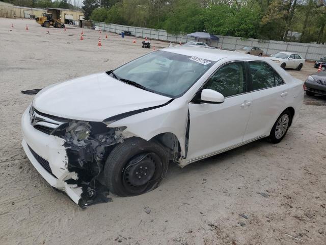 4T1BF1FK5EU369017 - 2014 TOYOTA CAMRY L WHITE photo 1