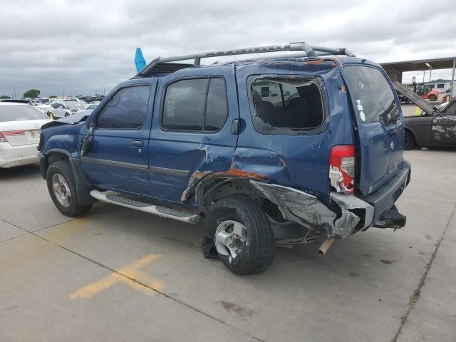 5N1ED28T11C528209 - 2001 NISSAN XTERRA XE BLUE photo 2