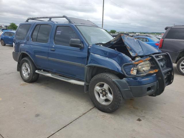 5N1ED28T11C528209 - 2001 NISSAN XTERRA XE BLUE photo 4