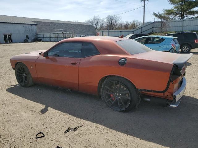 2C3CDZFJ2MH645891 - 2021 DODGE CHALLENGER R/T SCAT PACK ORANGE photo 2