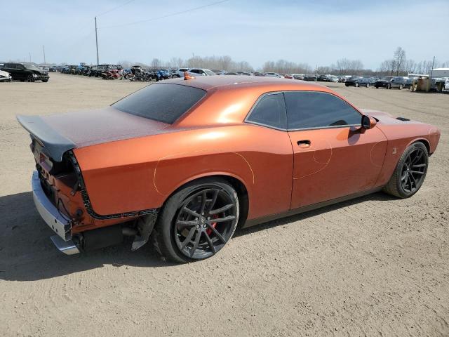 2C3CDZFJ2MH645891 - 2021 DODGE CHALLENGER R/T SCAT PACK ORANGE photo 3