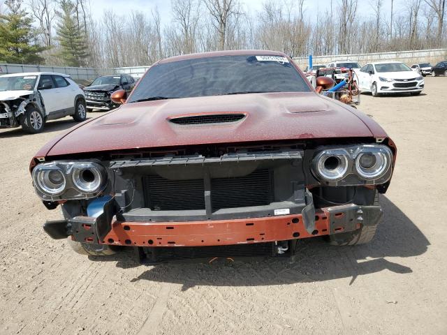 2C3CDZFJ2MH645891 - 2021 DODGE CHALLENGER R/T SCAT PACK ORANGE photo 5